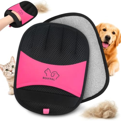 Pet Hair Removal Glove Dogs & Cats, Electrostatic Pet Hair Glove by Unknown