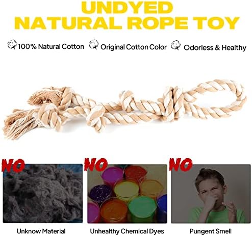 Fida Dog Rope Toys for Large Dogs, Tough Tug of War Dog Toys - Image 2