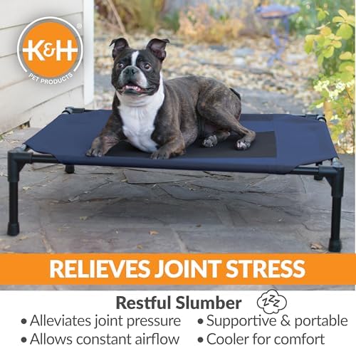 K&H Outdoor Elevated Dog Bed, Cooling Raised Dog Bed, Medium 32x25in - Image 5