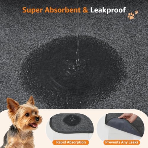 LOOBANI Washable Pee Pads for Dogs, 2 Pack Non-Slip and Leak-Proof - Image 2