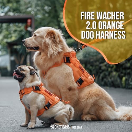 OneTigris Tactical Dog Harness Vest No-Pull Service Dog Vest - Image 4