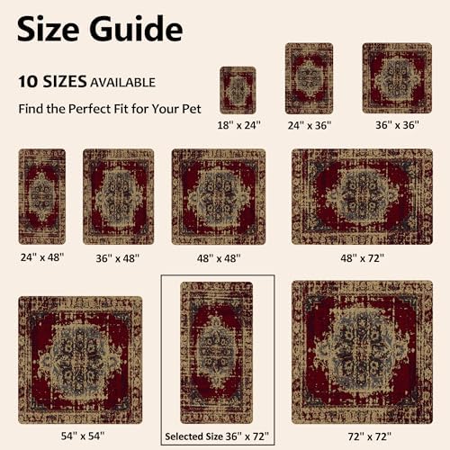Washable Pee Pads for Dogs 36"x72" 2 Pack Reusable Puppy Potty Pad - Image 7