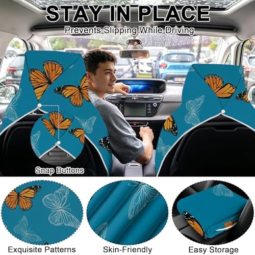 2 Pack Car Towels Seat Cover - Image 4