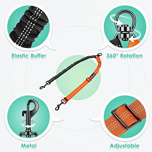 AUTOWT Two Dog Lead, 2 in 1 Upgraded Double Dog Leash Attachment Combine - Image 5