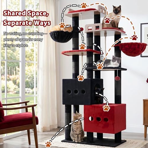 Gitelsnour Sturdy Cat Tree Tower - Image 5