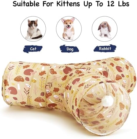 Tempcore Cat Tunnel, 3-Way Collapsible Toy - Image 6