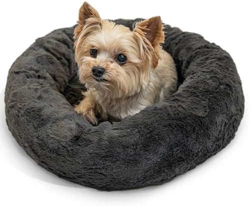 Best Friends by Sheri The Original Calming Donut Dog Bed by BestFriendsbySheri