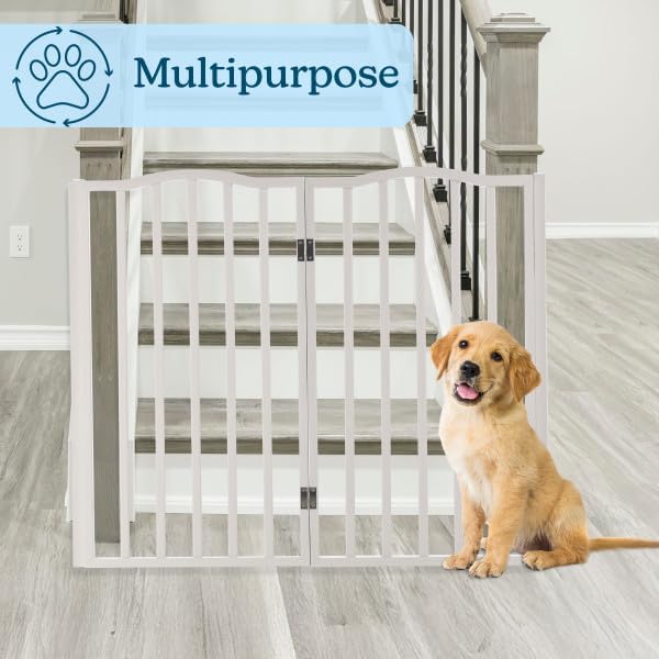 Pet Gate - 4-Panel Indoor Foldable Dog Fence - Image 5
