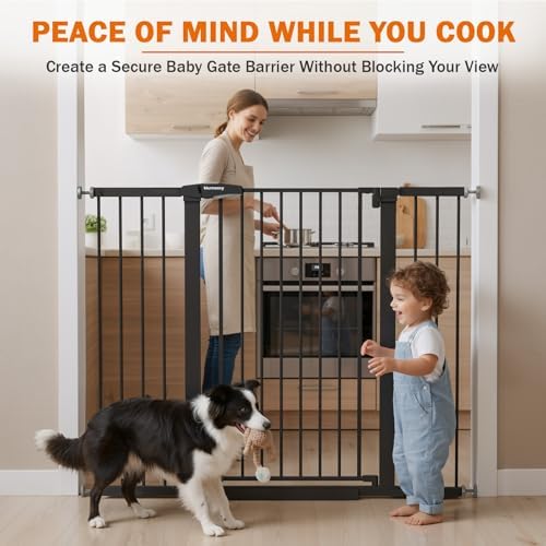 Mumeasy 36" Extra Tall Baby Gate - Image 6