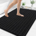 Smiry Bathroom Rugs 44X32, Extra Soft Rubber Backing Chenille Bath Mats by Smiry