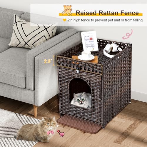 Snughome Cat Litter Box Enclosure Furniture Hidden - Image 2