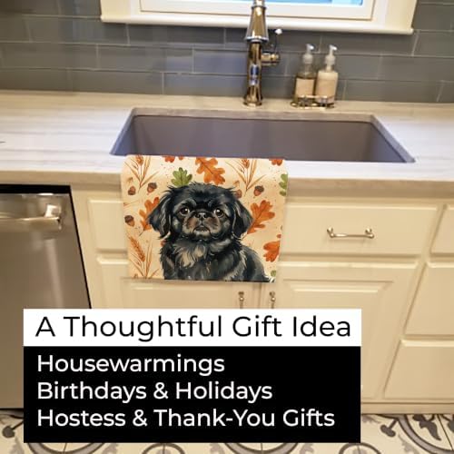 Caroline's Treasures Pekingese Dogs Kitchen Towel 15x25 in - Image 5