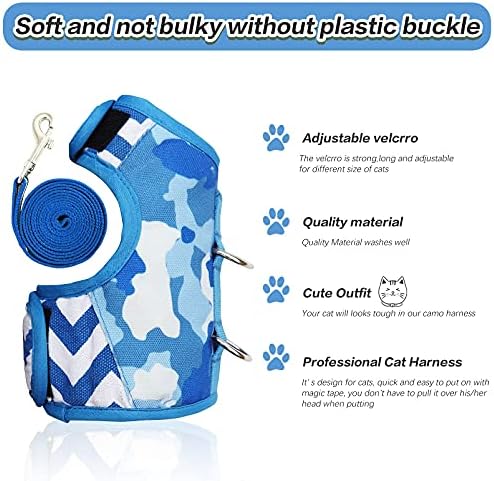 Cat Harness and Leash Set Escape Proof - Image 2