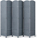 JOSTYLE Outdoor Privacy Screen 6-Panel Folding Room Divider Space Partition by Jostyle