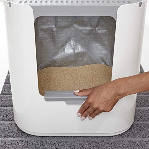 Modkat XL Cat Litter Box, Top or Front-Entry, Scoop & Filters - Image 7