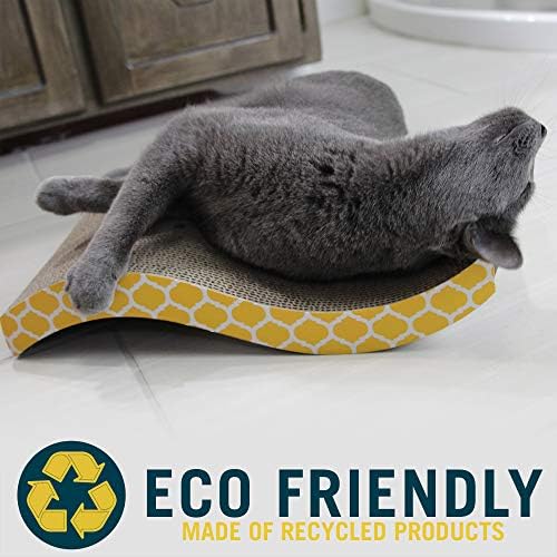 OurPets The Wave Curved Catnip Cat Scratcher, Includes Catnip - Image 4