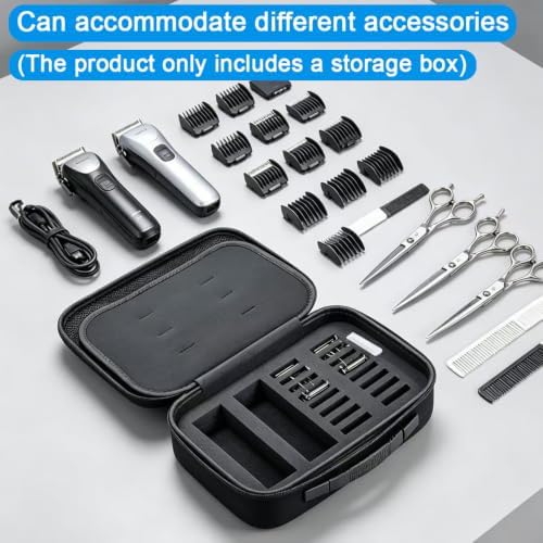 Clipper Blade Case, Barber Blade Storage Trimmer Organizer Storage Bag - Image 5