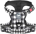 PoyPet Plaid Dog Harness Medium, No Pull Vest by PoyPet