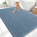 OLANLY Large Bathroom Rugs 70x46, Extra Soft Absorbent Chenille Bath Rugs by OLANLY
