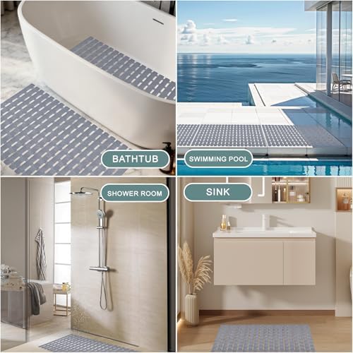 Non-Slip Bath Mat for Tub, Bathing Non Slip Tub Mat for Pet Dog, Dog Bath mat - Image 6