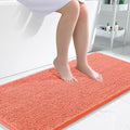 OLANLY Bathroom Runner Rugs 45x27, Extra Soft Absorbent Chenille Bath Rugs by OLANLY