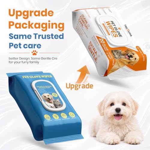 Pet Glove Wipes for Dogs & Cats - Image 2