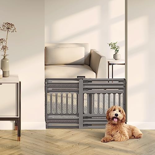 IRIS USA Pet Gate, Adjustable Width by IRISUSA