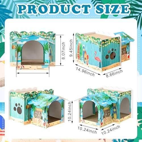 2 Story Cardboard Cat House - Image 2