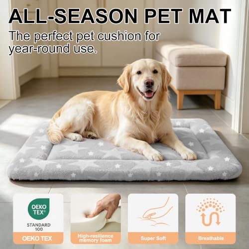 Dog Bed Mat, Reversible Dog Crate Pad - Image 2