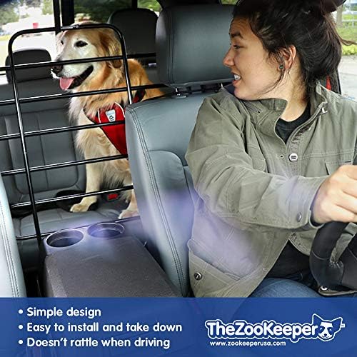 The ZooKeeper Original Zookeeper Car, and Truck Adjustable Dog Barrier - Image 4