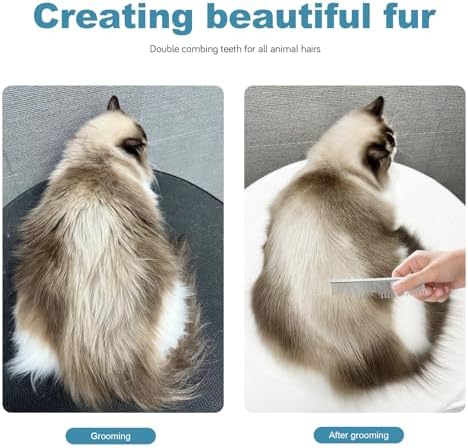 4.6 Inches Stainless Steel Pet Comb - Image 5