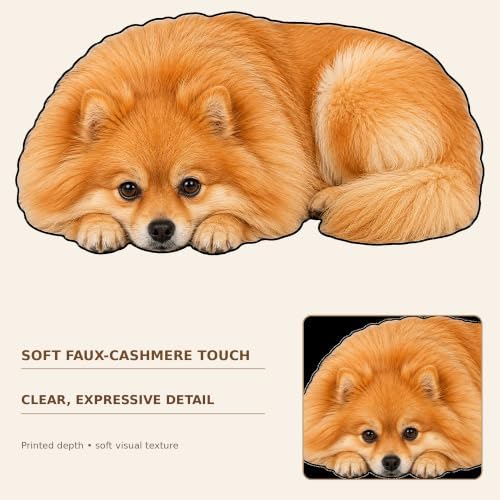 3D Realistic Dog Shaped Bath Mat & Floor Rug - Image 4