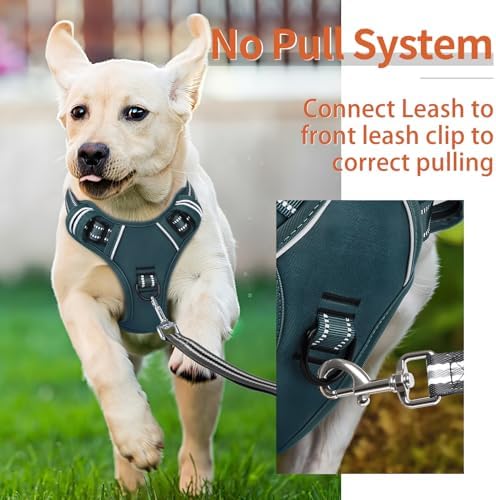 HEELE Dog Harness for Large Dogs No Pull Dog Vest Harness for Large Dog - Image 4