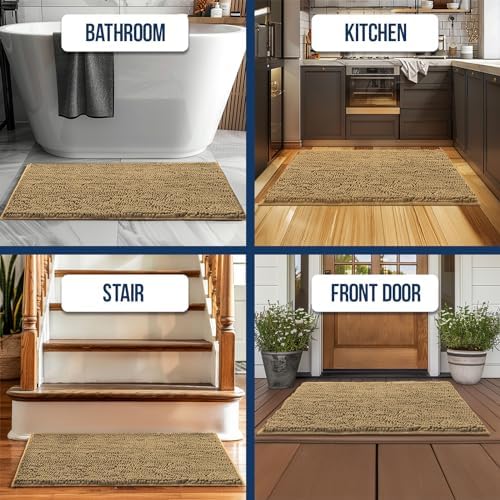 Muddy Mat® | Chenille Bathroom Rugs Quick Dry Microfiber Mats Non Slip Washable - Image 5