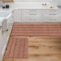 H.VERSAILTEX 2 Piece Set Bathroom Rugs Bath Mats Sets Super Absorbent Chenille by HVERSAILTEX