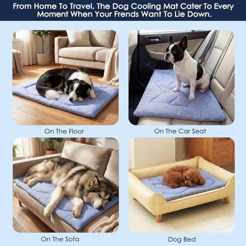 Dog Cooling Mat, Portable & Durable Cooling Mat - Image 6