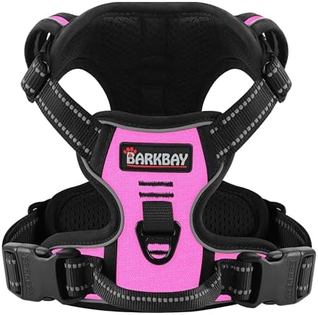 BARKBAY Dog Harness for Small Sized Dog No Pull 2 Leash Clips Dog Vest by BARKBAY