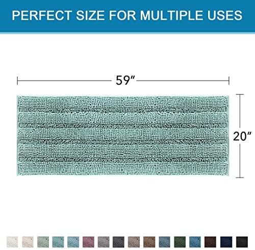 H.VERSAILTEX Bathroom Rugs Bath Mat Runner Rug Non Slip Kitchen Rug Extra Long - Image 2