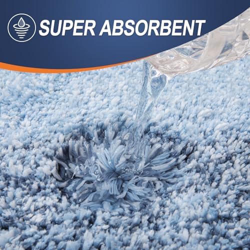 OLANLY Bathroom Runner Rug 59x17, Extra Soft Absorbent Microfiber Bath Rugs - Image 3