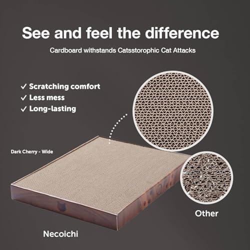 Necoichi Cardboard Cat Scratcher Bed - Image 3
