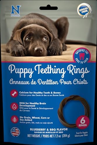 N-Bone Grain-Free Puppy Teething Treats, Natural Puppy Chews, Helps Soothe by N-Bone