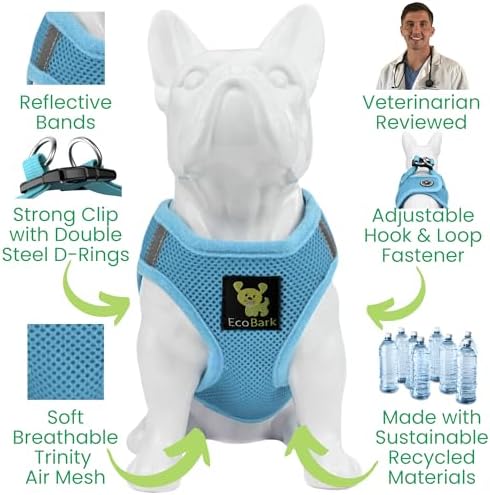 EcoBark Step in Dog Harness, Reflective & Adjustable Chest Halter - Image 3