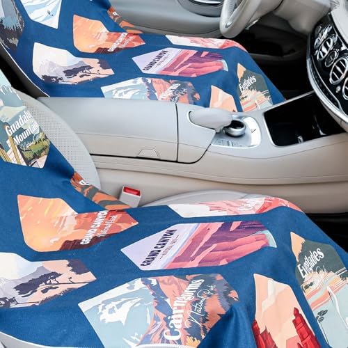 Hahafelt 2 Pack Car Seat Towel Cover - Image 4