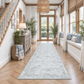 Hallway Runner Rugs for Kitchen 2x6 Washable Non-Slip Vintage Grey by WelcometoBabovid