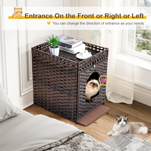 Snughome Cat Litter Box Enclosure Furniture Hidden - Image 3
