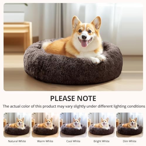 JOLLYVOGUE Calming Small Dog & Cat Bed - Image 6