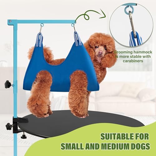 getlstub Dog Grooming Arm with Pet Grooming Hammock, Dog Grooming Stand with - Image 3