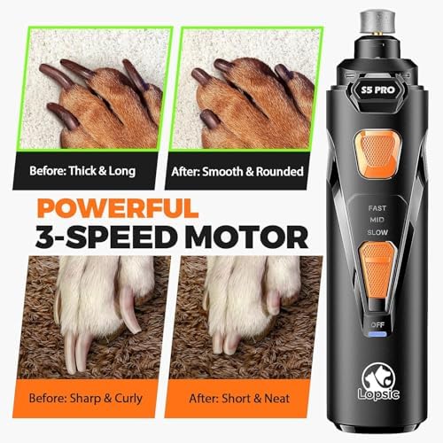Whisper Quiet Dog Nail Grinder Safe & Stress-Free - Image 4
