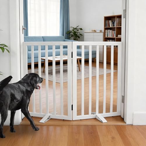 ZJSF Freestanding Indoor Dog Gate by ZJSF