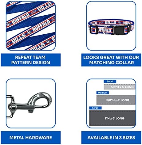 NFL PET Leash Buffalo Bills Dog Leash, Medium Football Team Leash - Image 4